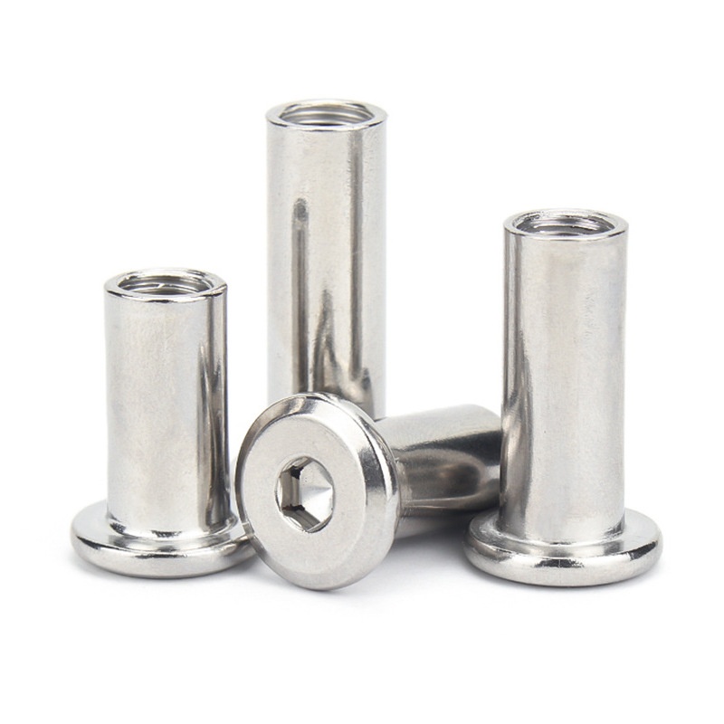 Chicago Screw Hex Socket Flat Head Sleeve Barrel Nut