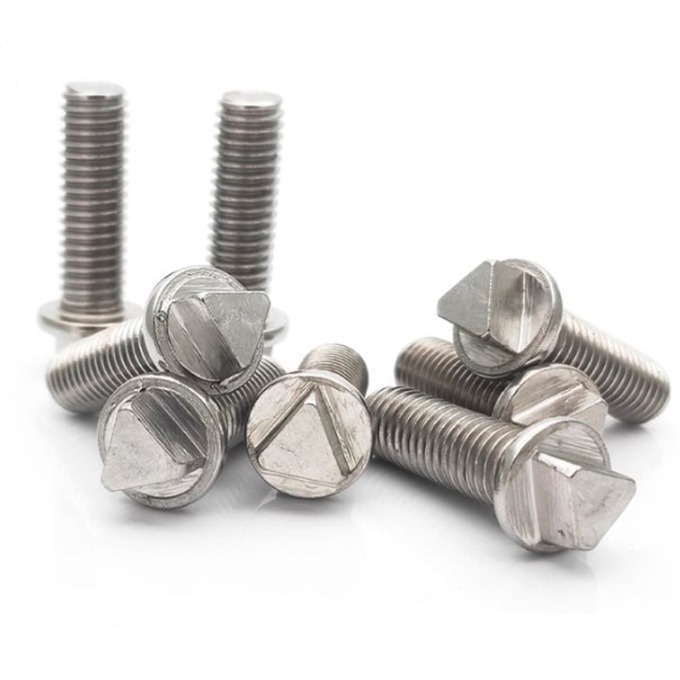 stainless steel 304 316 A2 triangle head Micro machine screws