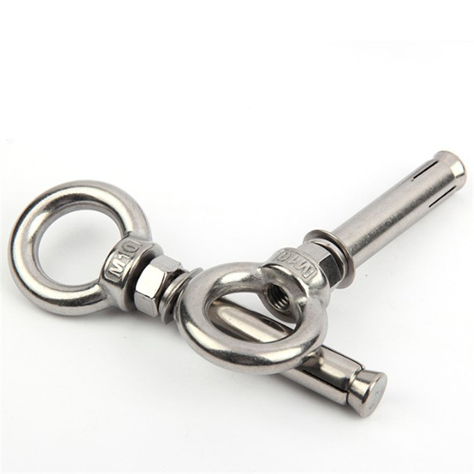 Wholesale stainless steel 304 316 A2 A4 lifting eye bolt wedge anchor