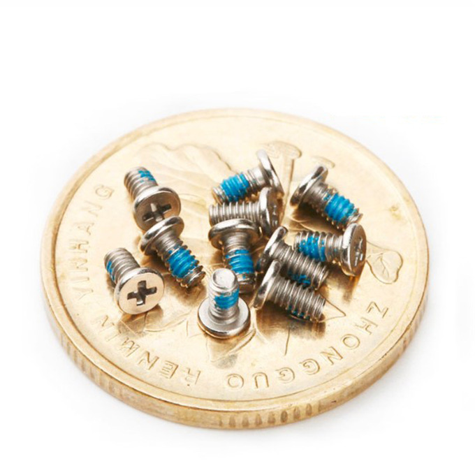 ss304 precision micro selflocking screw for watches phones glasses