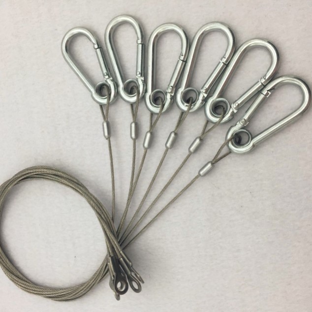 Single Hanger Wire Rope Cable For Flowerpot/Bird cage /Plant pot/Vase