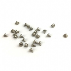 304 Stainless Steel SS304 SS316 M0.8 M1 M1.2 Micro Laptop Screw Pan Head Self-tapping Electronic Small Screws