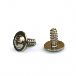 304 Stainless Steel SS304 SS316 M0.8 M1 M1.2 Micro Laptop Screw Pan Head Self-tapping Electronic Small Screws