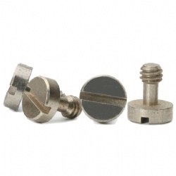 Stainless steel high precision m1.2 m1.4 slotted step pan head micro screws supplier