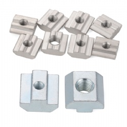 T-Shaped Slot 6mm 8mm Slider Nut T20 T30 T40 T45 Slot Industrial Aluminum Profile
