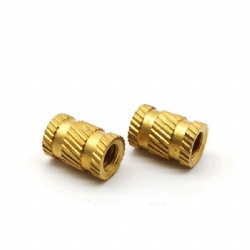 Wholesales m3 Brass Knurl Insert Nuts Threaded