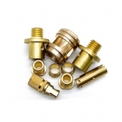 Custom CNC Machined Parts High Precision Brass Stainless Steel 304 316 Automatic Equipment POM Material Turned Machined Parts