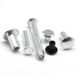 Black Furniture Bolt Nut Set Male and Female Binding Post Chicago Screw Binding Screw Belt Buckle Rivet Button for Leather