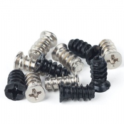 Star type steel pipe fittings tube nut flower furniture external teeth nut round insert threaded nuts